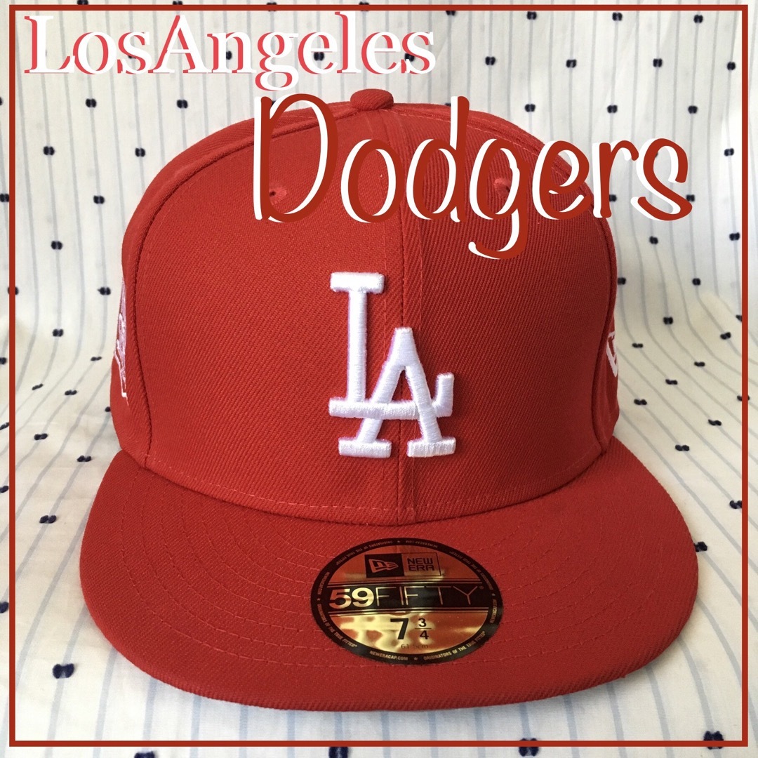 MLB(メジャーリーグベースボール)のDodgersロサンゼルスドジャースUS限定ワールドシリーズ記念キャップ帽子 メンズの帽子(キャップ)の商品写真
