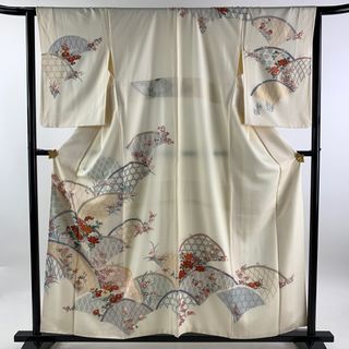 訪問着 身丈156cm 裄丈65.5cm 正絹 秀品 【中古】(着物)