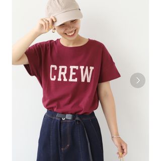 ジャーナルスタンダードレリューム(JOURNAL STANDARD relume)の【美品】ジャーナルスタンダード レリューム ラフィ天竺TEE(Tシャツ(半袖/袖なし))