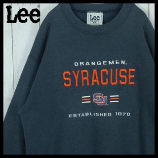 リー(Lee)の【希少】リー スウェット シラキュース大学 カレッジ SPORT プルオーバー(スウェット)