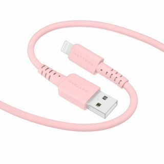 【色: シェルピンク】MOTTERU モッテル USB-A to Lightni(PC周辺機器)