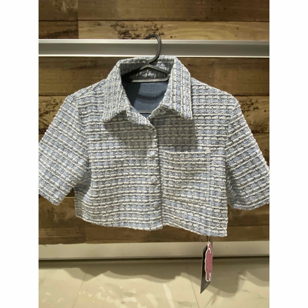 PLAID SHORT SLEEVE レディースのトップス(シャツ/ブラウス(長袖/七分))の商品写真