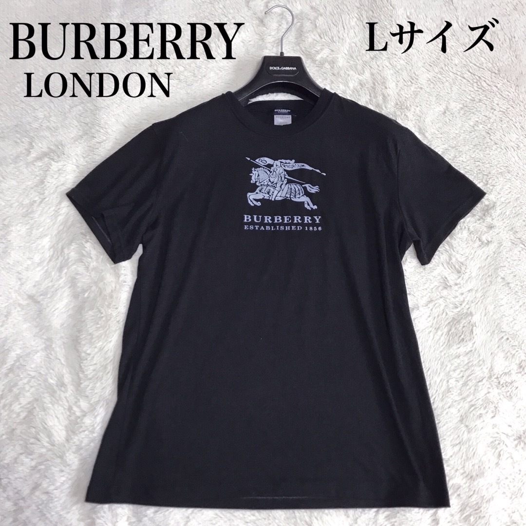 BURBERRY(バーバリー)の希少 美品 BURBERRY プローサム ホースロゴ カットソー Tシャツ 半袖 レディースのトップス(Tシャツ(半袖/袖なし))の商品写真