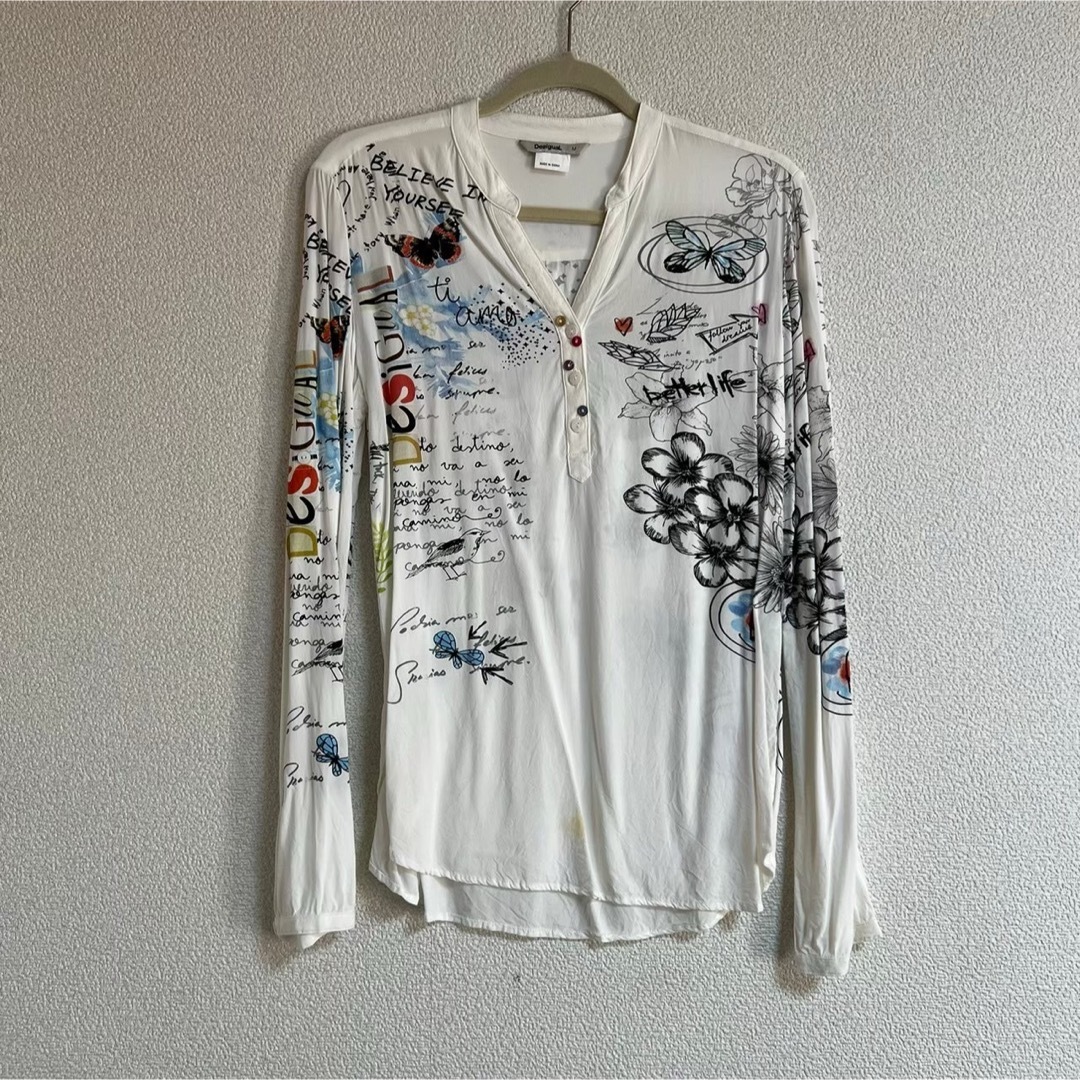 DESIGUAL(デシグアル)の柄シャツ レディースのトップス(シャツ/ブラウス(長袖/七分))の商品写真