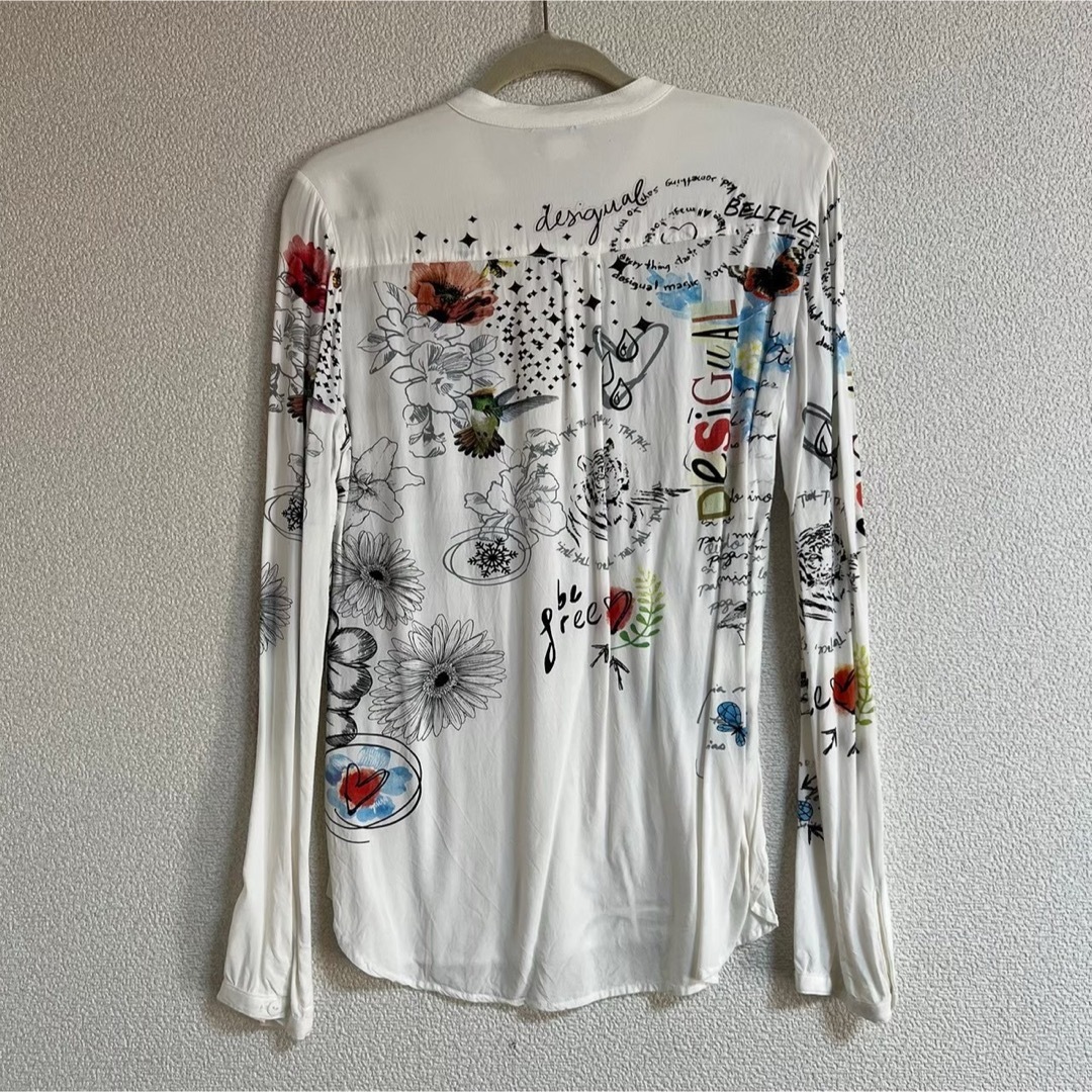 DESIGUAL(デシグアル)の柄シャツ レディースのトップス(シャツ/ブラウス(長袖/七分))の商品写真