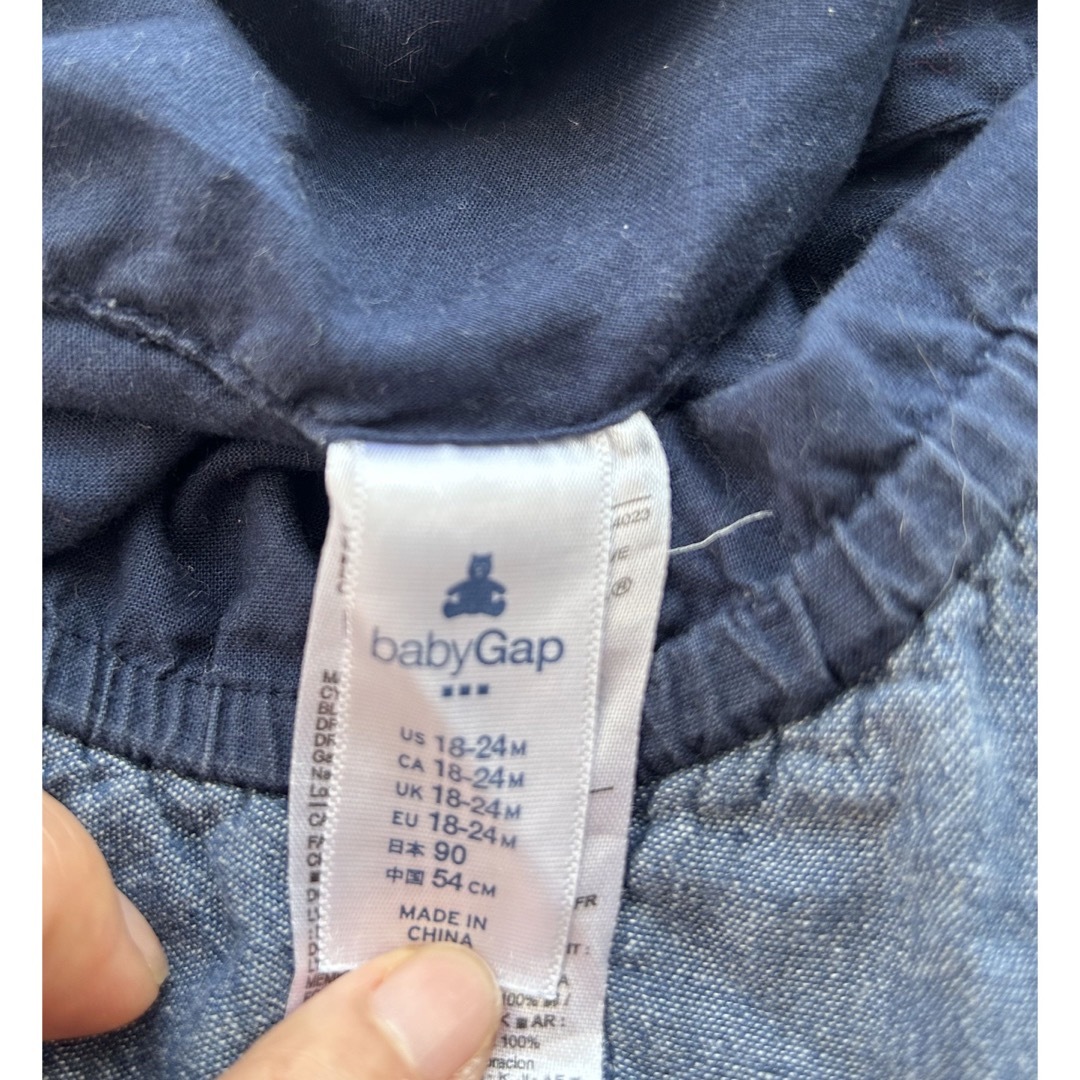 GAP Kids(ギャップキッズ)のＳ様専用　ベビーハット２個セット　ギャップ キッズ/ベビー/マタニティのこども用ファッション小物(帽子)の商品写真