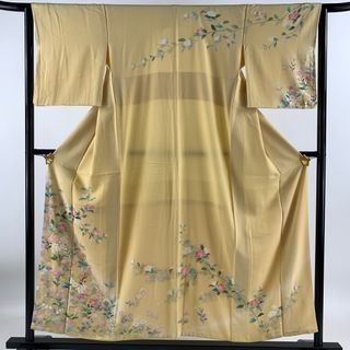 訪問着 身丈154cm 裄丈63cm 正絹 秀品 【中古】(着物)