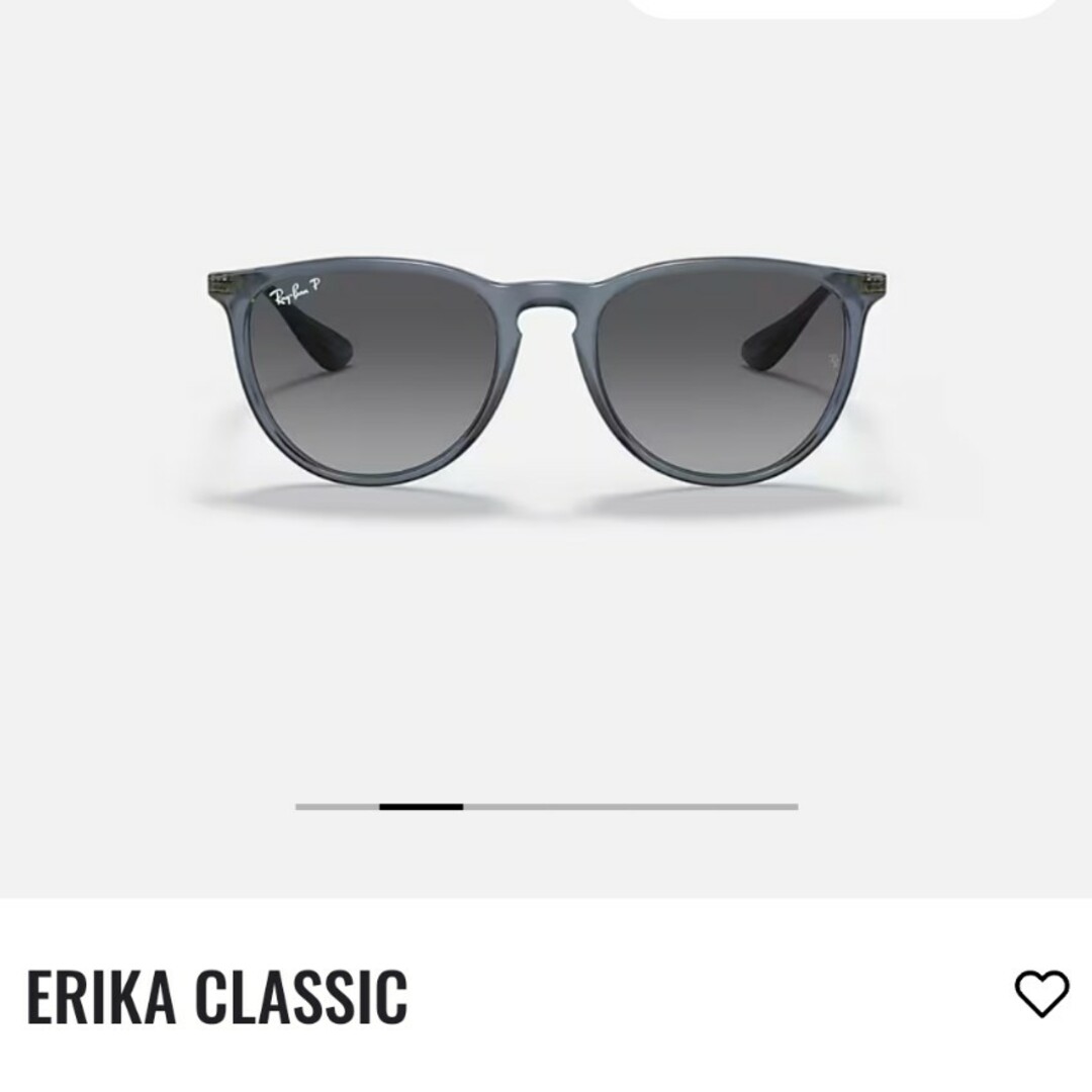 未使用品　レイバン　ERIKA サングラス Ray-Ban - 新品 レイバン サングラス RayBan ERIKA 未使用の通販