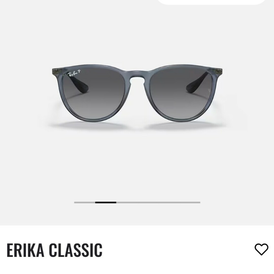 Ray-Ban(レイバン)のレイバン サングラス RayBan ERIKA 未使用 メンズのファッション小物(サングラス/メガネ)の商品写真