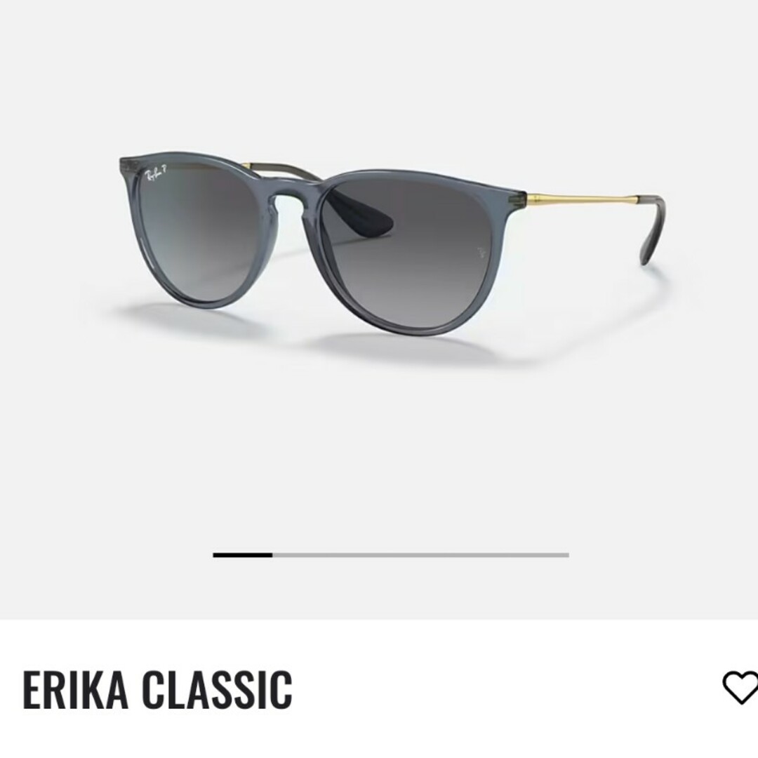 Ray-Ban(レイバン)のレイバン サングラス RayBan ERIKA 未使用 メンズのファッション小物(サングラス/メガネ)の商品写真