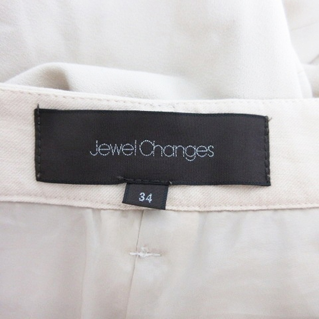 Jewel Changes(ジュエルチェンジズ)のジュエルチェンジズ アローズ パンツ スラックス テーパード 34 ベージュ レディースのパンツ(その他)の商品写真