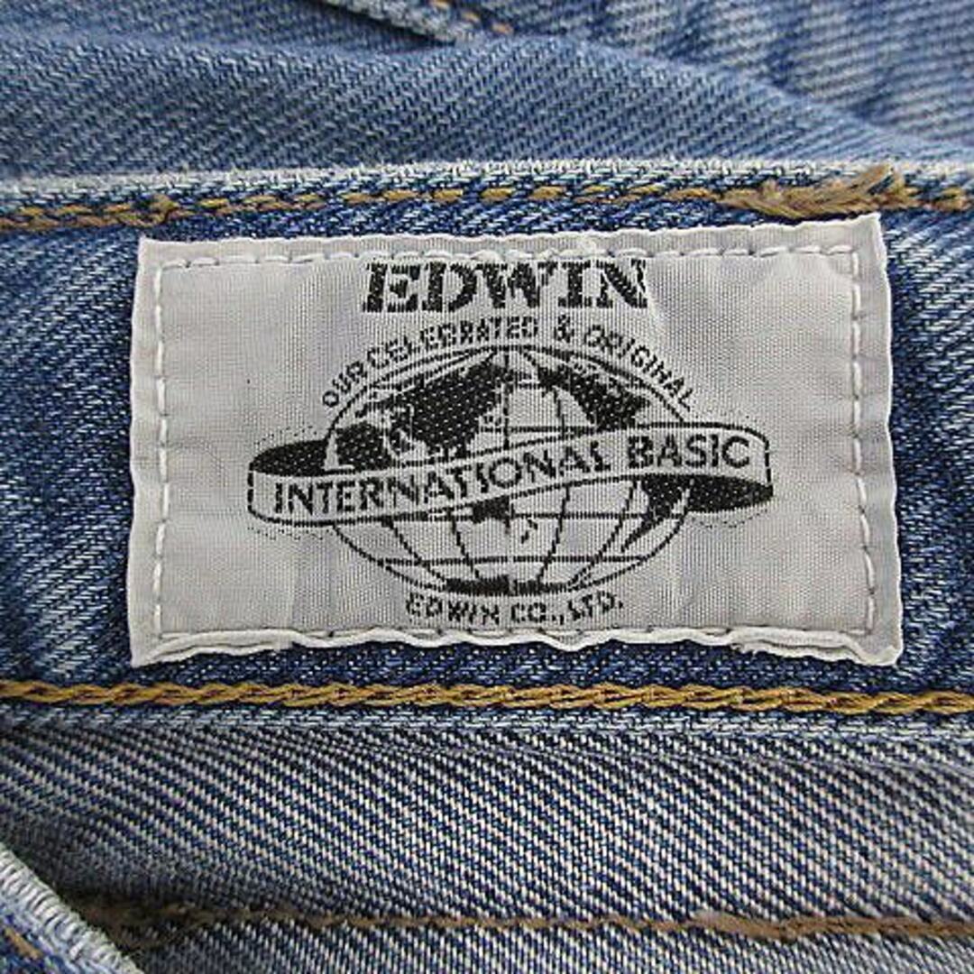EDWIN(エドウィン)のエドウィン デニムパンツ ジーンズ ジーパン ダメージ加工 34 青 ボトムス メンズのパンツ(デニム/ジーンズ)の商品写真