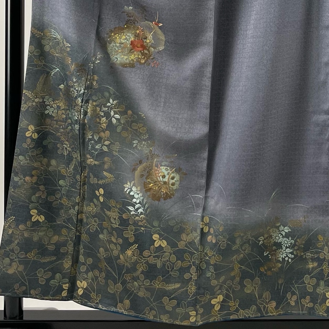 付下げ 身丈157cm 裄丈64.5cm 正絹 美品 秀品 【中古】 レディースの水着/浴衣(着物)の商品写真