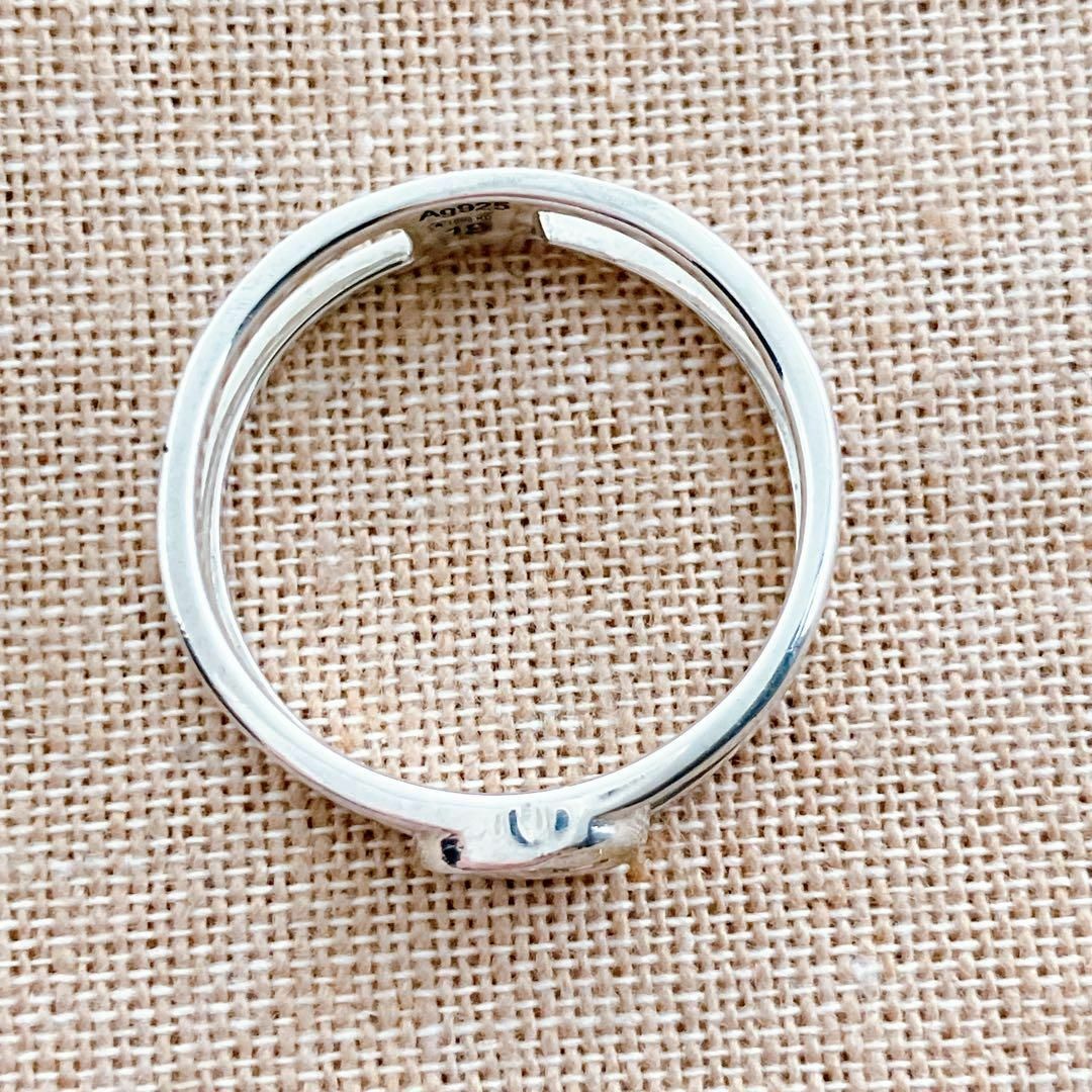 Gucci(グッチ)の【洗浄済】グッチ GUCCI 925 リング 指輪 シルバー レディースN112 レディースのアクセサリー(リング(指輪))の商品写真