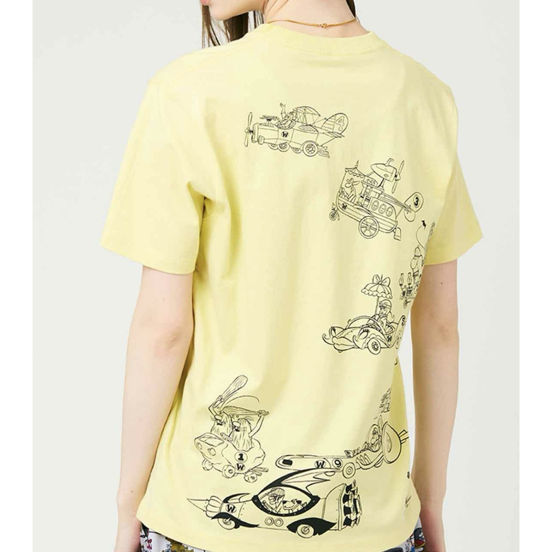 Design Tshirts Store graniph(グラニフ)のグラニフ　Tシャツ  ケンケン　チキチキマシン猛レース レディースのトップス(Tシャツ(半袖/袖なし))の商品写真