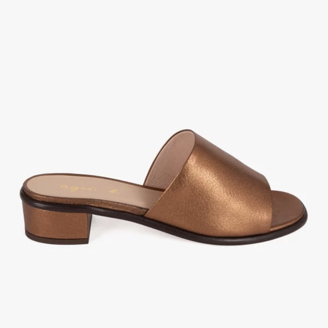 24SS 定価4.1万 agnes b. アニエスベー サンダル ミュール 今期 24SS 定価4.1万 agnes b. アニエスベー サンダル ミュール 今期