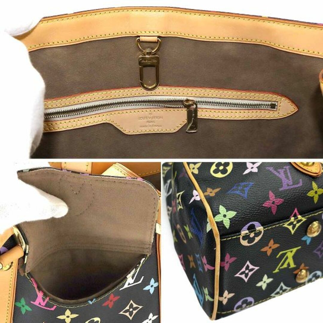 LOUIS VUITTON(ルイヴィトン)のルイ ヴィトン LOUIS VUITTON モノグラム マルチカラー オーレリア MM トート バッグ ノワール M40095 VLP 90231779 レディースのバッグ(トートバッグ)の商品写真