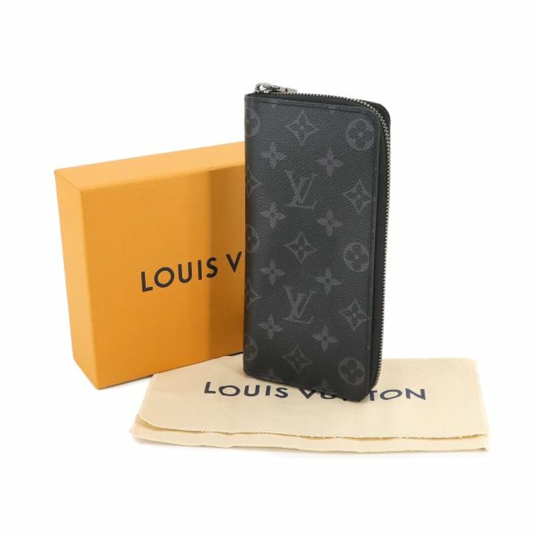 LOUIS VUITTON(ルイヴィトン)のルイ ヴィトン LOUIS VUITTON モノグラム エクリプス ジッピーウォレット ヴェルティカル 長財布 M62295 RFID VLP 90231916 メンズのファッション小物(長財布)の商品写真