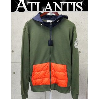 MONCLER 銀座店 モンクレール JW ANDERSON ナイロン切替 パーカー メンズ size:L カーキ系 94844(パーカー)