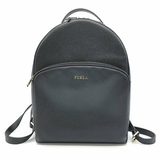 Furla - フルラ Furla リュック デイパック バックパック レザー 1006141 ブラック【中古】