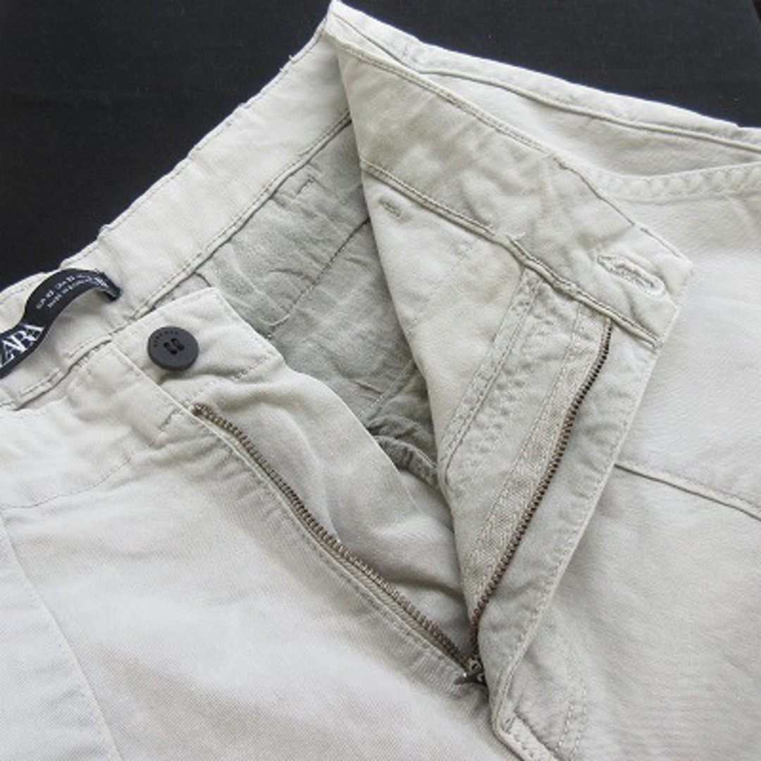 ZARA(ザラ)のザラ ZARA パンツ カーゴ テーパード ストレッチ 42 グレー メンズのパンツ(スラックス)の商品写真