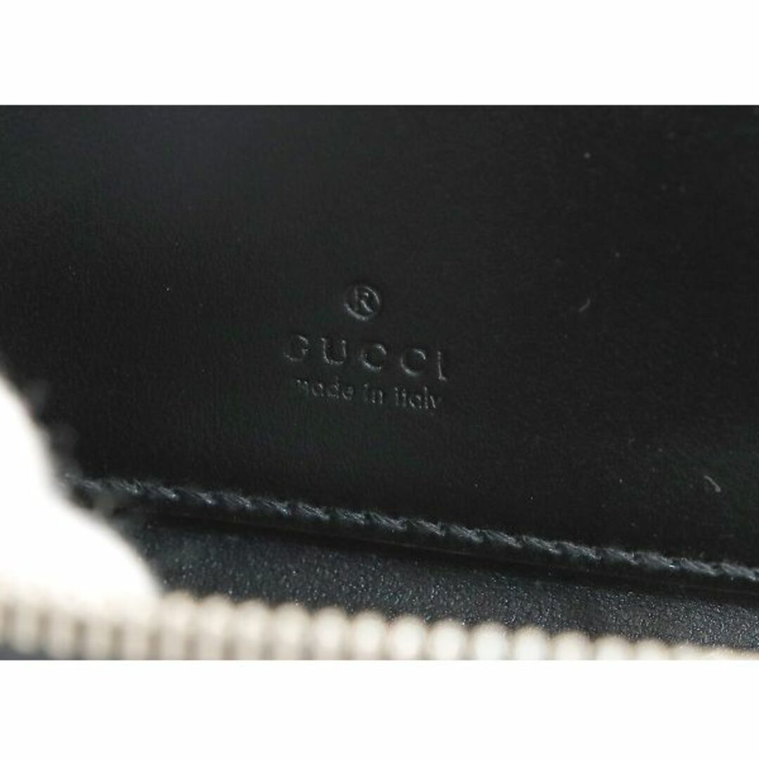 Gucci(グッチ)の新品同様 グッチ GUCCI GGエンボス L字ファスナー コインケース 小銭入れ レザー ブラック 657571 シルバー 金具 VLP 90232114 メンズのファッション小物(コインケース/小銭入れ)の商品写真