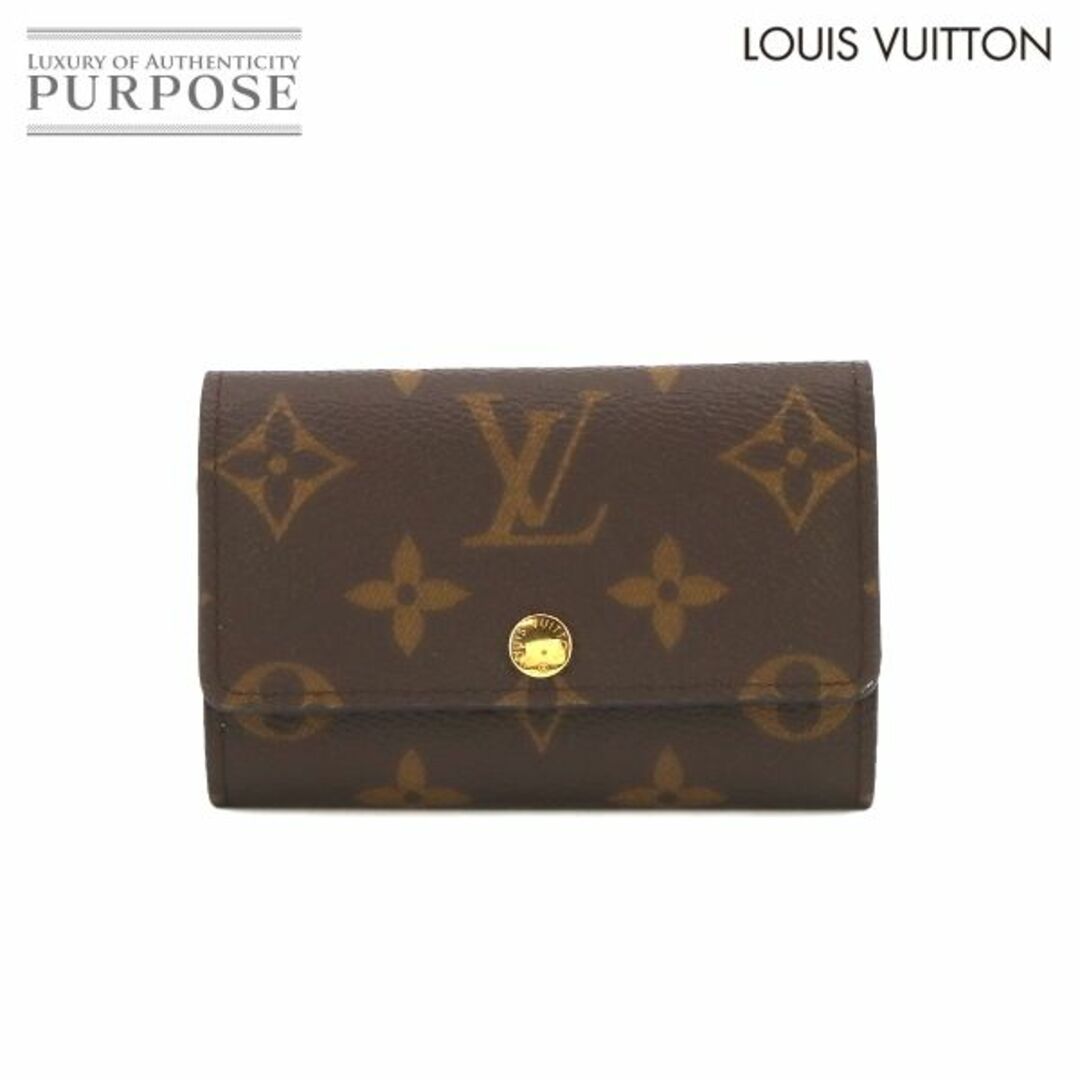 LOUIS VUITTON(ルイヴィトン)の未使用 展示品 ルイ ヴィトン LOUIS VUITTON モノグラム ミュルティクレ6 6連 キーケース ブラウン M62630 RFID VLP 90232127 レディースのファッション小物(キーケース)の商品写真