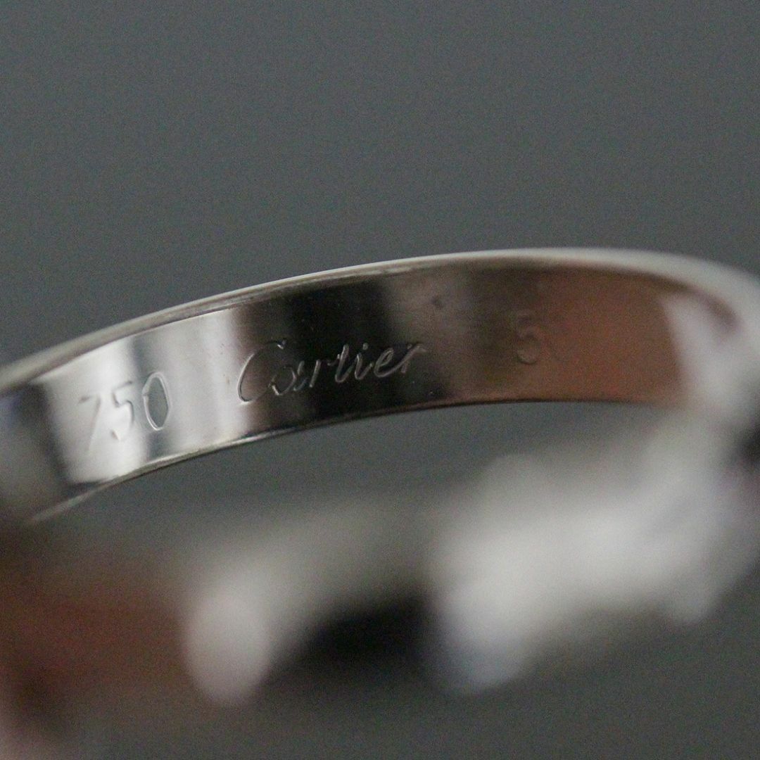 Cartier(カルティエ)のカルティエ トリニティ リング 10号 K18WG 3.3mm幅 7.5g レディースのアクセサリー(リング(指輪))の商品写真