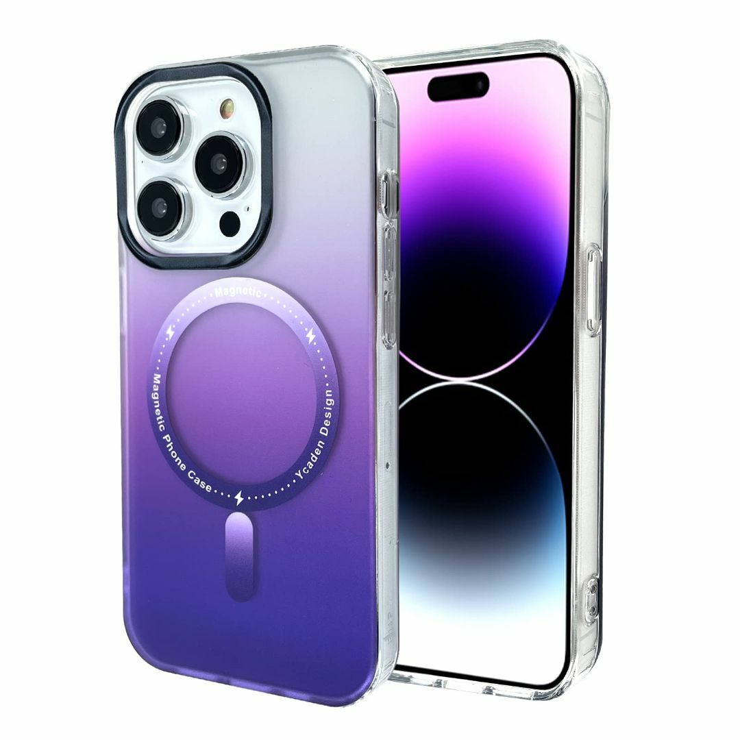 【色:purple_サイズ:iPhone14Pro】ＣｉｔｙＫｏｄａ iPhon スマホ/家電/カメラのスマホアクセサリー(その他)の商品写真