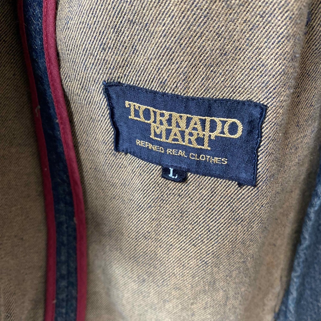 TORNADO MART(トルネードマート)のTORNADE MART トルネードマート ビンテージ加工 デニムジャケット メンズのジャケット/アウター(Gジャン/デニムジャケット)の商品写真