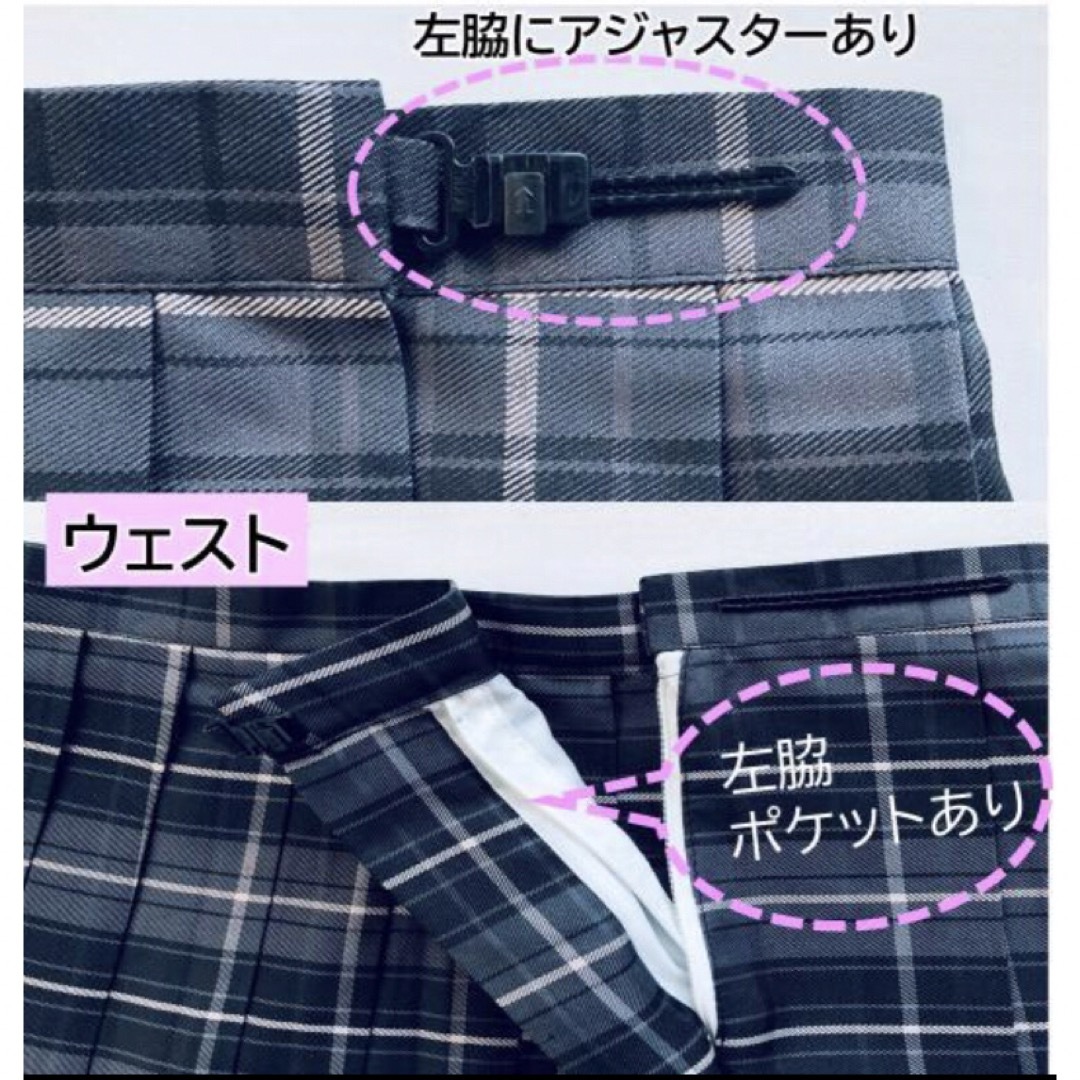 制服 XL 高校 コスプレ スカート 女子高生 JK リボン付 なんちゃって制服 エンタメ/ホビーのコスプレ(衣装一式)の商品写真