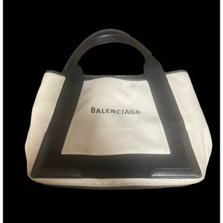 バレンシアガ(Balenciaga)のバレンシアガ　BALENCIAGA ネイビーガバス　S(トートバッグ)