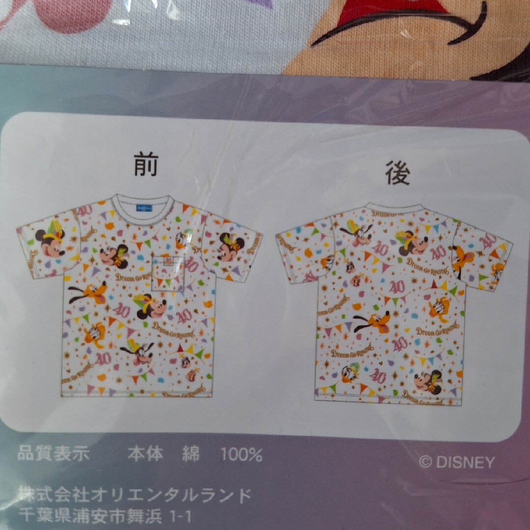 Disney(ディズニー)のディズニーリゾート　Tシャツ140 キッズ/ベビー/マタニティのキッズ服女の子用(90cm~)(Tシャツ/カットソー)の商品写真