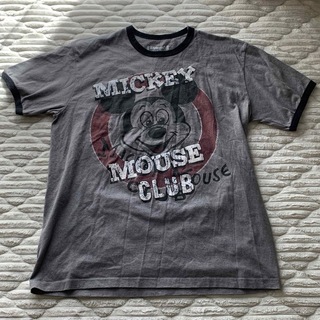 Disney - （海外製）mickey mouse club tee リンガーtee