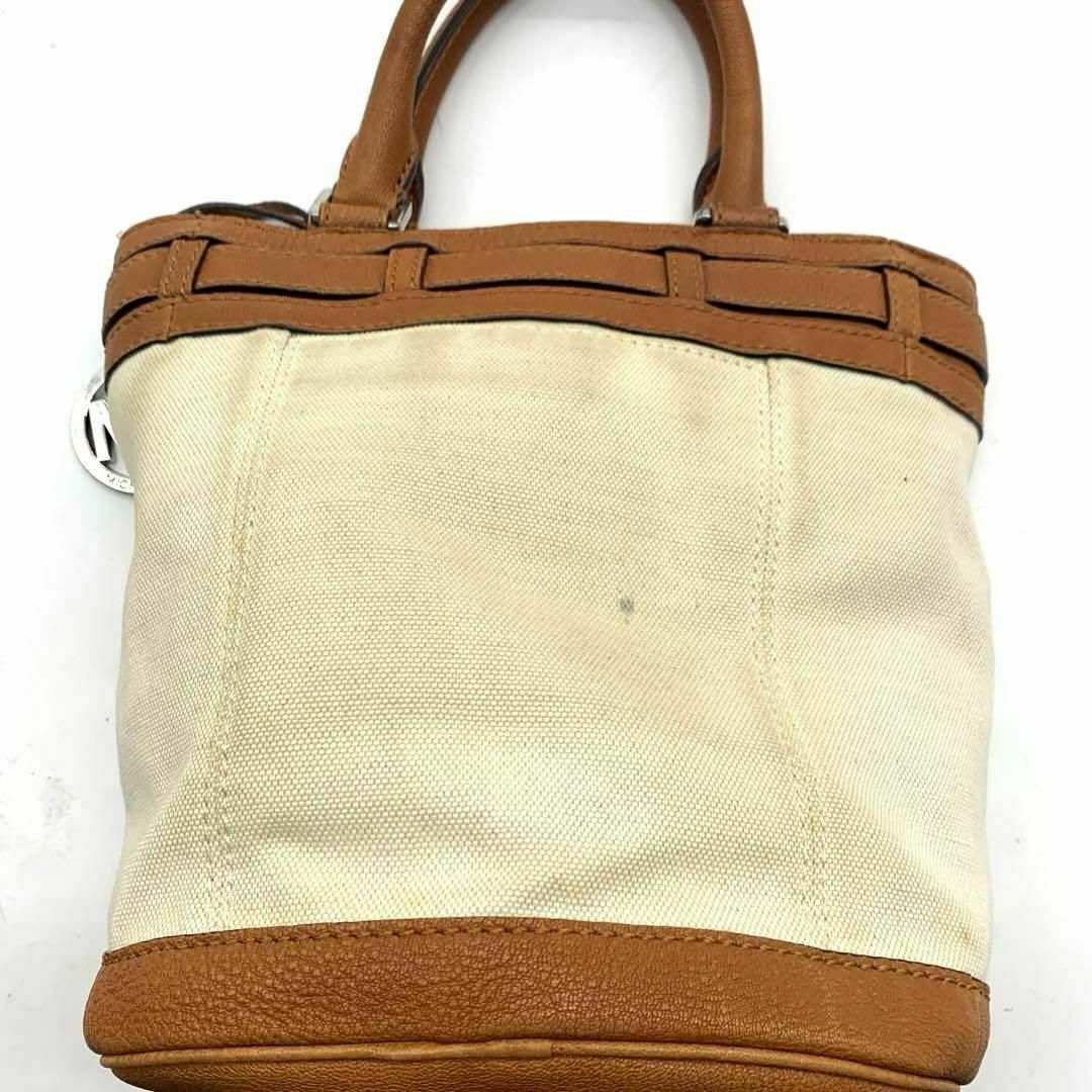 Michael Kors(マイケルコース)のマイケルコース 2way ハンドバッグ ショルダー付き レザー キャンバス レディースのバッグ(ハンドバッグ)の商品写真