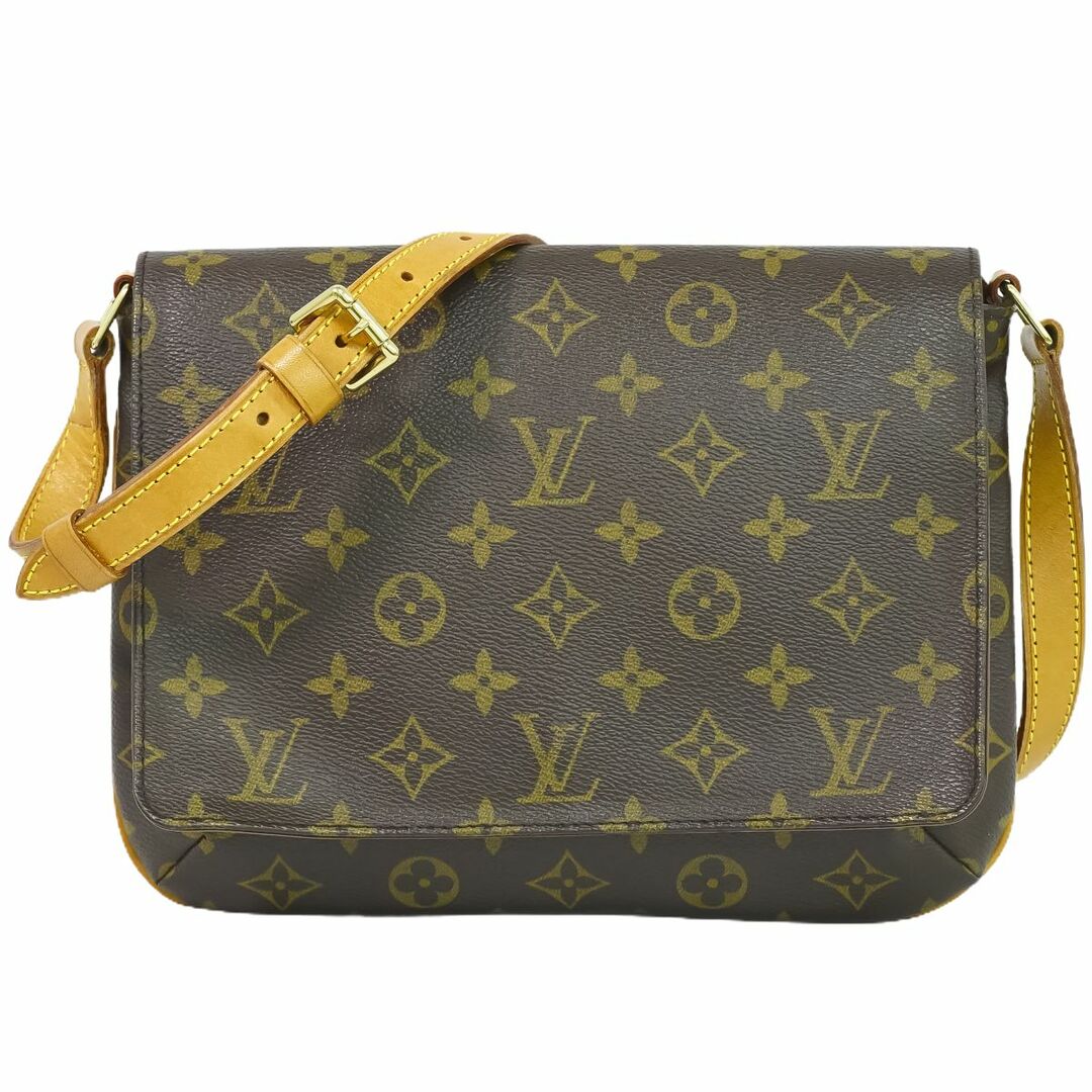 LOUIS VUITTON(ルイヴィトン)の本物 ルイヴィトン LOUIS VUITTON LV ミュゼットタンゴ ショート モノグラム ショルダーバッグ ブラウン M51257 Musette Tango Short ビトン バッグ 中古	 レディースのバッグ(ショルダーバッグ)の商品写真