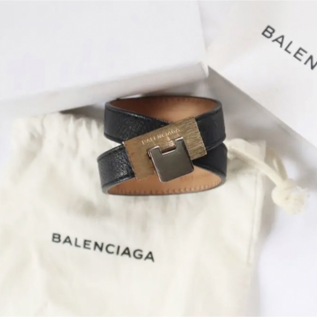 Balenciaga(バレンシアガ)のBALENCIAGA レザーブレスレット レディースのアクセサリー(ブレスレット/バングル)の商品写真