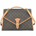 本物 ルイヴィトン LOUIS VUITTON LV ビバリー モノグラム 2W