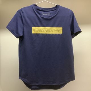 アンダーアーマー　Tシャツ　ネイビー　YLG  150cm  ヒートギア