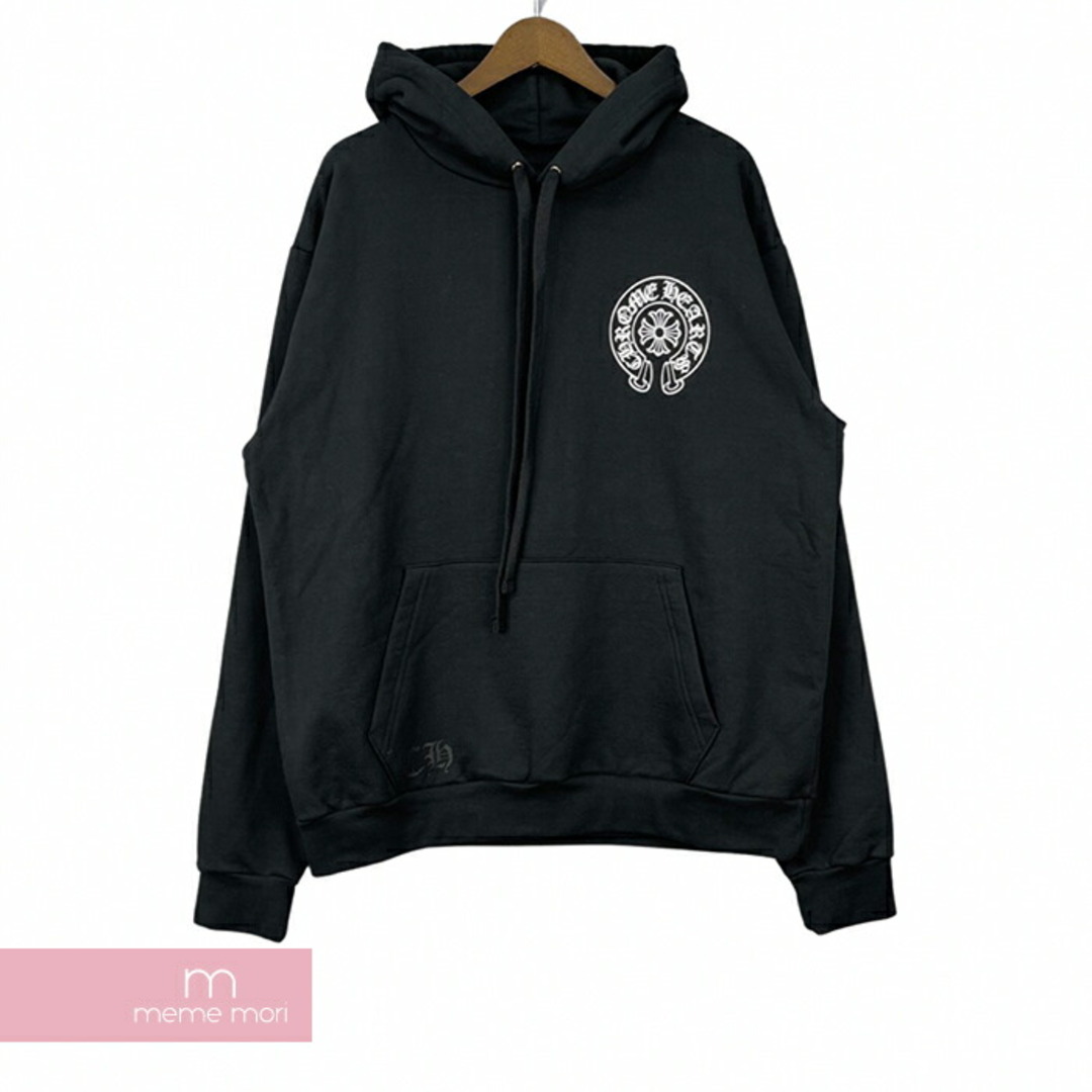 Chrome Hearts(クロムハーツ)のCHROME HEARTS Los Angeles Horseshoe Pullover Hoodie クロムハーツ ロサンゼルスホースシュープルオーバーフーディ パーカー LA限定 ブラック サイズM【240429】【新古品】【me04】 メンズのトップス(パーカー)の商品写真