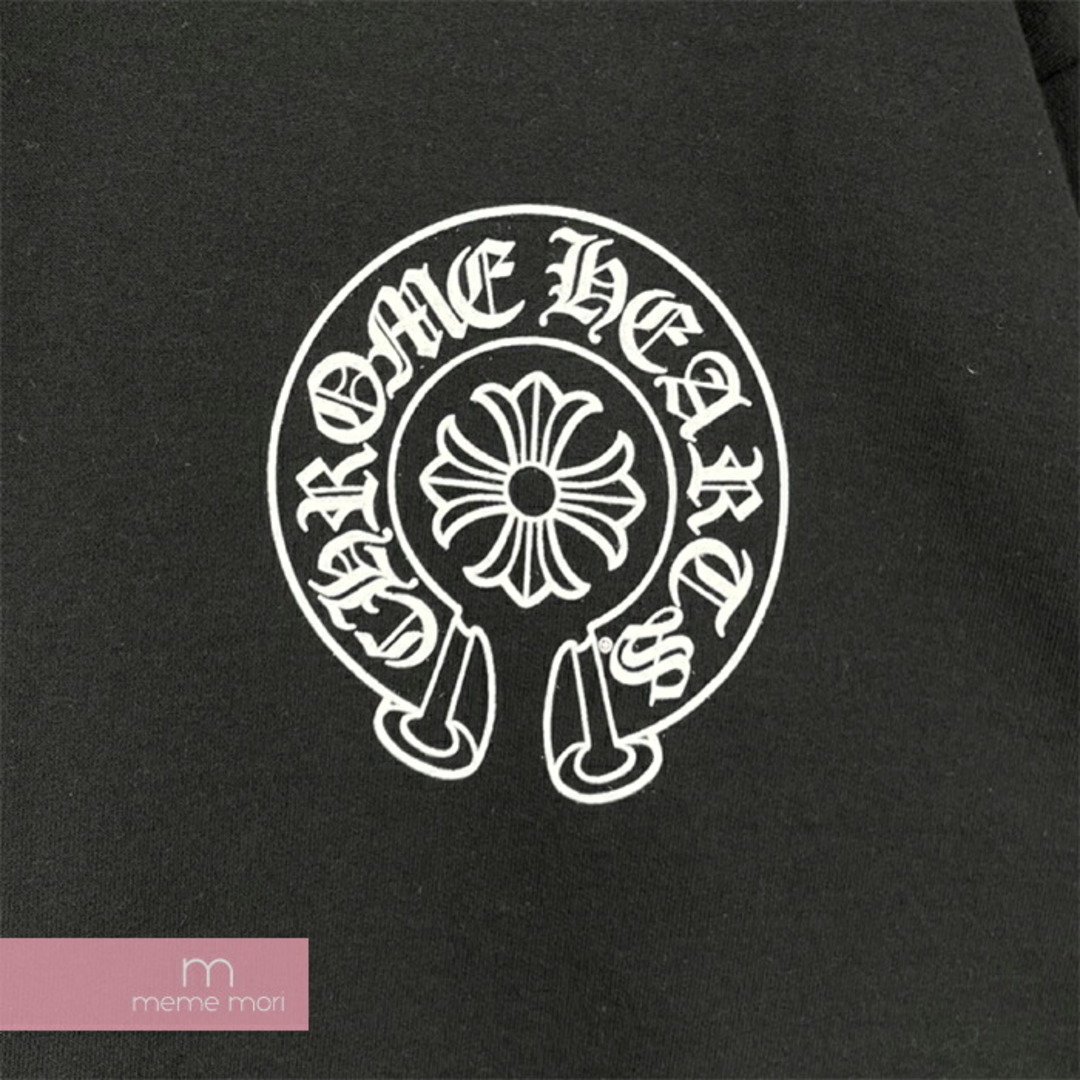 Chrome Hearts(クロムハーツ)のCHROME HEARTS Los Angeles Horseshoe Pullover Hoodie クロムハーツ ロサンゼルスホースシュープルオーバーフーディ パーカー LA限定 ブラック サイズM【240429】【新古品】【me04】 メンズのトップス(パーカー)の商品写真