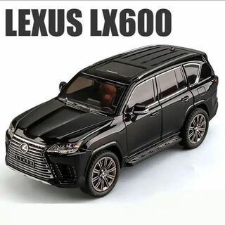 〔早い者勝ち〕レクサス LX 600 ブラック ミニカー lexus 黒(ミニカー)