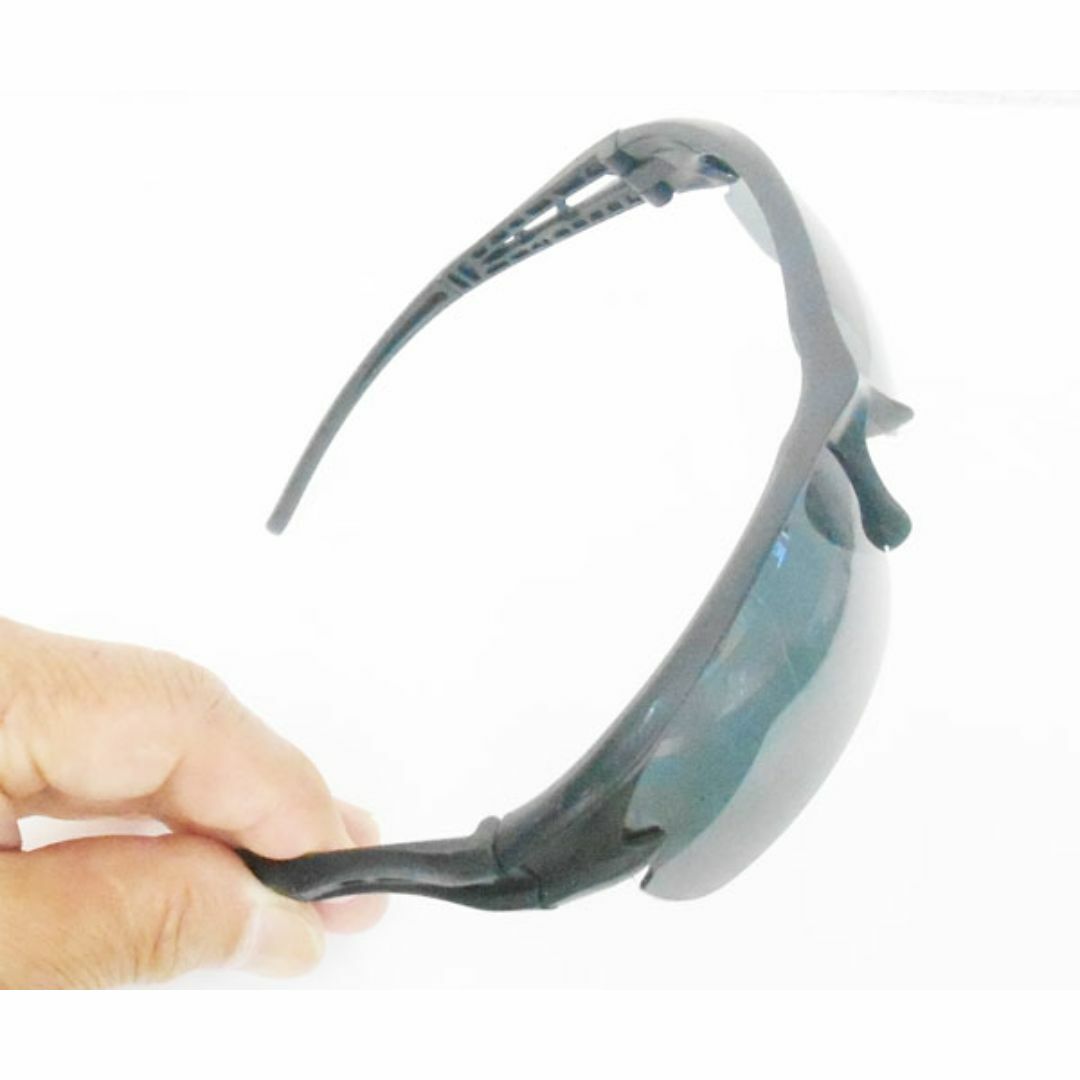 スポーツタイプ　サングラス　3個セット　レンズ　　アクリル　フレーム　3カラー　 メンズのファッション小物(サングラス/メガネ)の商品写真