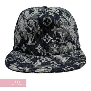 LOUIS VUITTON - LOUIS VUITTON 2021SS Casquette Monogram Tapestry Cap MP2871 ルイヴィトン キャスケットモノグラムタペストリーキャップ 帽子 総柄ロゴ ネイビー サイズ58 【240430】【中古-A】【me04】