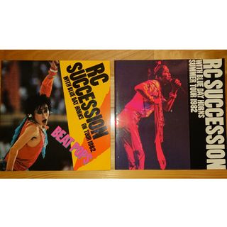 RC SUCCESSION 1982ツアーパンフレット2冊