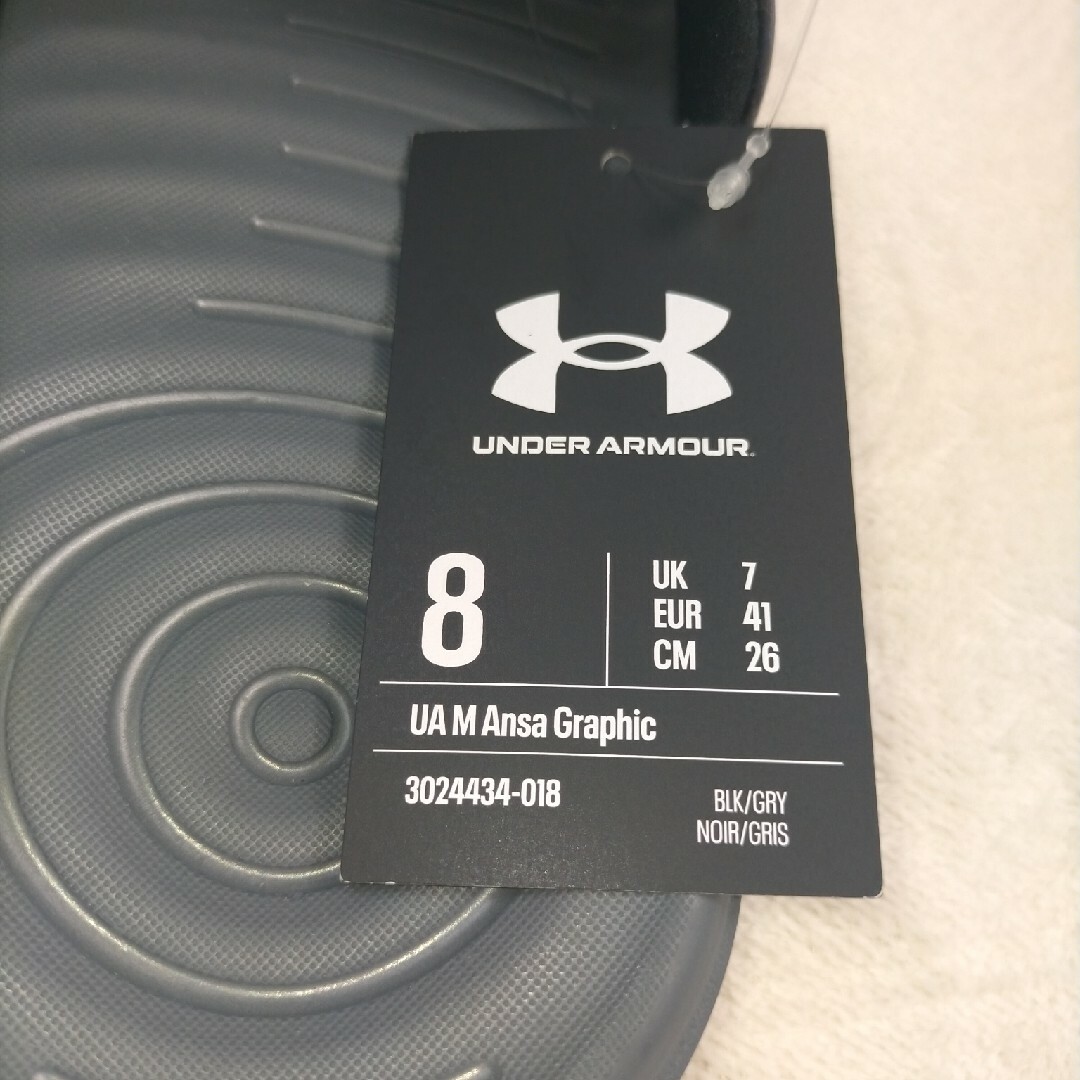 UNDER ARMOUR(アンダーアーマー)のアンダーアーマー サンダル 26cm ブラック スポーツサンダル UA メンズの靴/シューズ(サンダル)の商品写真