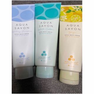 アクアシャボン(AQUA SAVON)のアクアシャボン　トータルマルチクリーム　ウォータリーシャンプーの香り　(ボディクリーム)