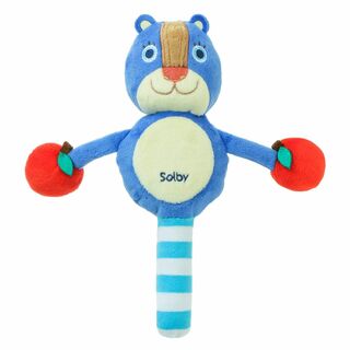 【人気商品】Solby ソルビィ 懐かしい 昔のおもちゃ でんでん太鼓 くま T(楽器のおもちゃ)