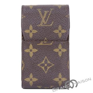 ルイヴィトン(LOUIS VUITTON)のAランク【ルイ・ヴィトン】シガレットケース/M63024/モノグラム/小物入れ/タバコ/LOUIS VUITTON/ブラウン 【中古】(その他)