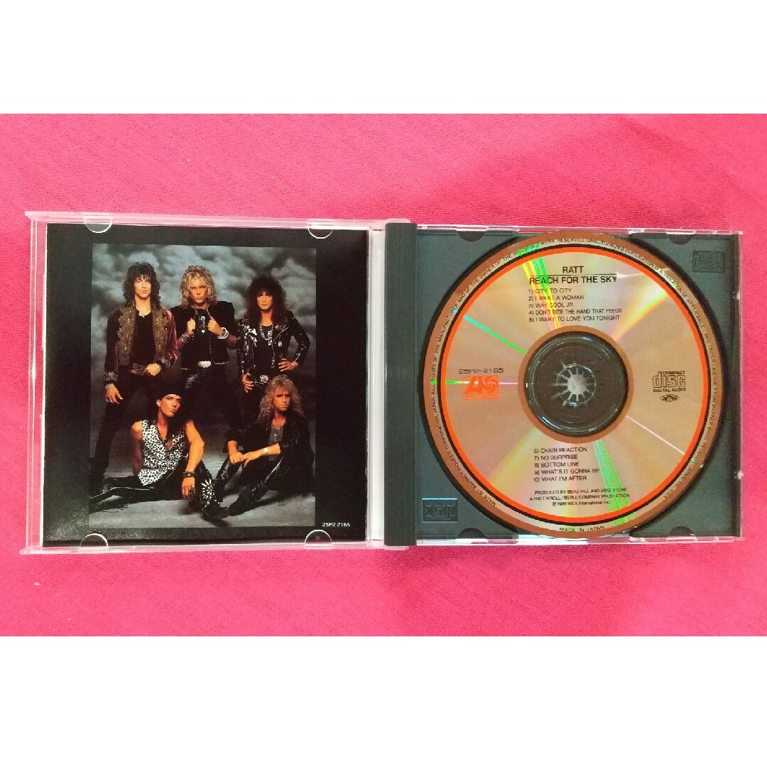 RATT／リーチ・フォー・ザ・スカイ エンタメ/ホビーのCD(ポップス/ロック(洋楽))の商品写真